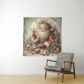 Klassiek Kersttapijt Wandkleed (In situ)