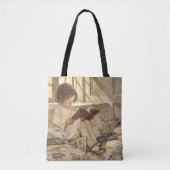 Klassiek kind dat een boek leest, Jessie Willcox S Tote Bag (Voorkant)