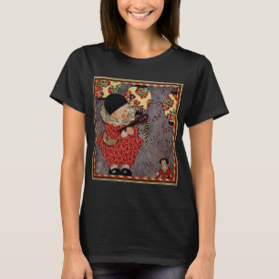 Klassiek kind Harlekijn, muzikant die banjo speelt T-shirt