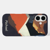 Klassiek kind leest een boek uit de bibliotheek Case-Mate iPhone case (Achterkant (horizontaal))
