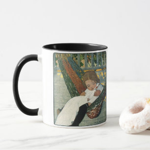 Klassiek kind met een pop door Jessie Willcox Smit Mok