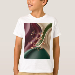 Klassiek kinder T-shirt met stijlvol grafisch ontw