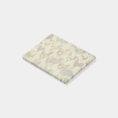 Klassiek Kippenpatroon met Haan: Boerderij Kunst Post-it® Notes (Schuin)