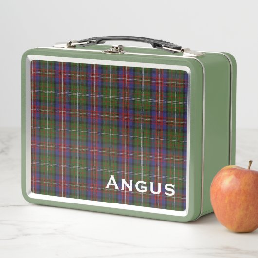 Klassiek Klan Hargis Tartan Pset Custom Metal Lunc (In situ)