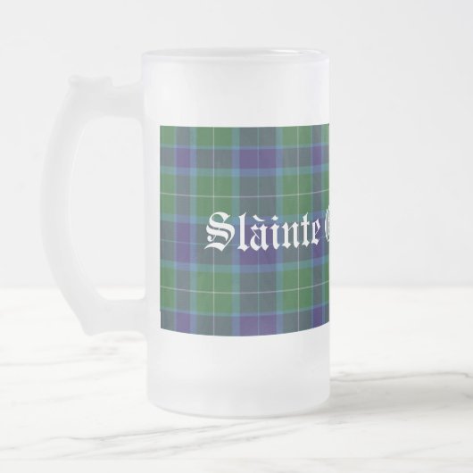 Klassiek Klan Wallace Tartan Pset Stein Matglas Bierpul (Links)