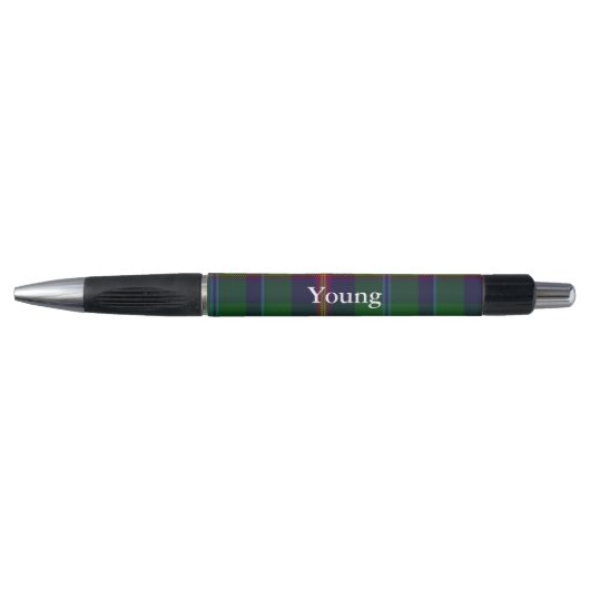 Klassiek Klan Young Tartan Pset Aangepaste Pen (Voorkant)
