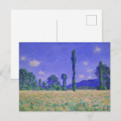 Klassiek klaprozenveld van Claude Monet Briefkaart (Voorkant / Achterkant)