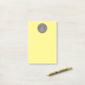 Klassiek Kleurrijk Mandala India Stijl 1 Post-it® Notes (Op bureau)