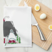 Klassiek Knus Huis Theedoek (Quarter Fold)