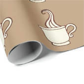 Klassiek koffiecadeauverpakkings papier (Rol Hoek)
