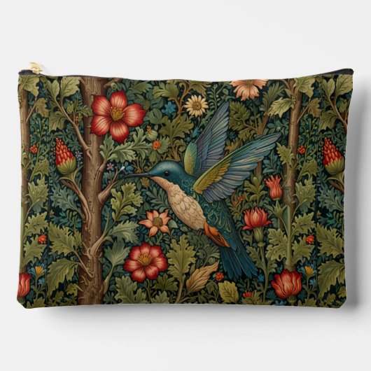 Klassiek  kolibrie art bohemian chic etui (Voorkant)