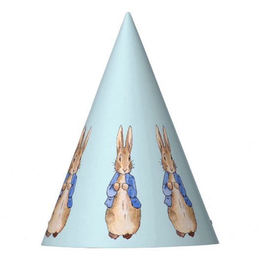 Klassiek konijn blauwe jas feesthoedjes (Voorkant)