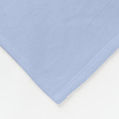 Klassiek konijn blauwe jas fleece deken (Hoek)