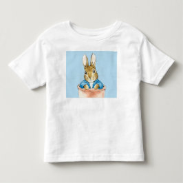 Klassiek konijn blauwe jas kinder shirts