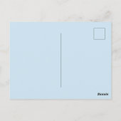 Klassiek konijn Congratulations Briefkaart (Achterkant)