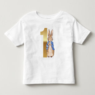 Klassiek konijn eerste verjaardag kinder shirts