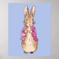 Klassiek konijn roze jas   