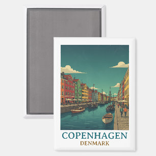 Klassiek Kopenhagen Denemarken Historische Archite Magneet