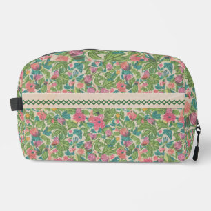 Klassiek kraftpapier kunstwerk Rusticale botanisch Toilettasje
