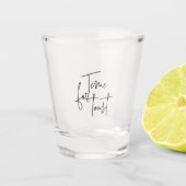 Klassiek kristal helder shot glas (Voorkant)