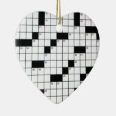 Klassiek kruiswoordraster keramisch ornament (Rechts)