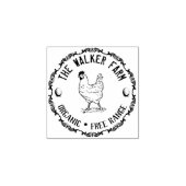 klassiek Kunst Gepersonaliseerd Ei Rubberstempel (Afrduk)