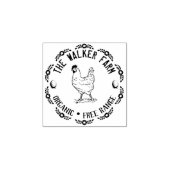  klassiek Kunst Gepersonaliseerde Egg Rubber Stamp Rubberstempel (Afrduk)