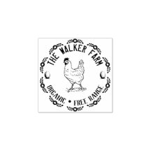  klassiek Kunst Gepersonaliseerde Egg Rubber Stamp