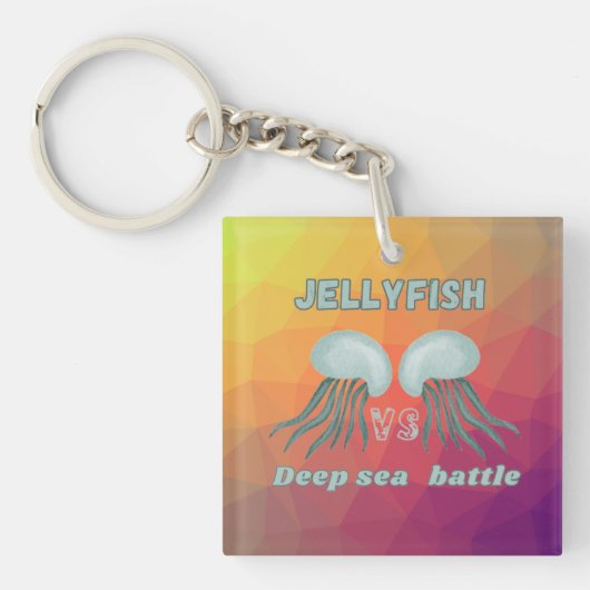 Klassiek kwal shirt sleutelhanger (voorkant)