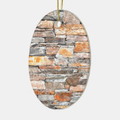 Klassiek land baksteen steen steen patroon keramisch ornament (Links)