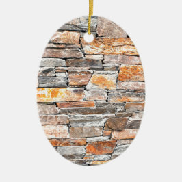 Klassiek land baksteen steen steen patroon keramisch ornament