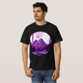 Klassiek landschap T-shirt. T-shirt (Voorkant volledig)
