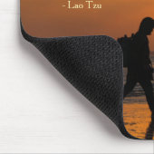 Klassiek Lao Tzu Reisquote Muismat (Hoek)