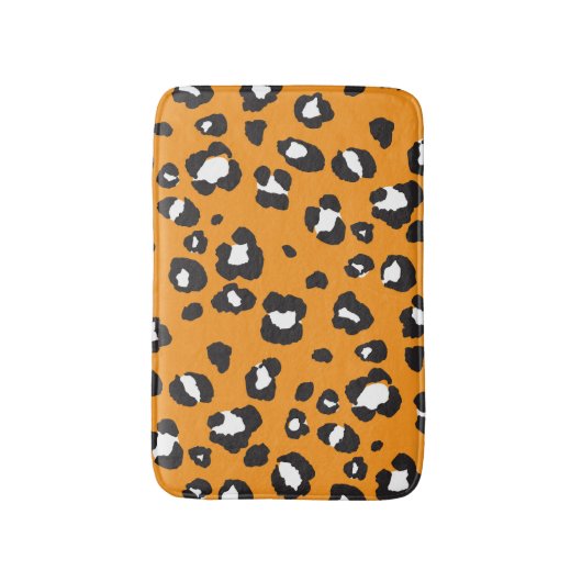 Klassiek laopard-printerpatroon badmat (Voorkant Verticaal)