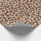 Klassiek laopard-printerpatroon cadeaupapier (Hoek)