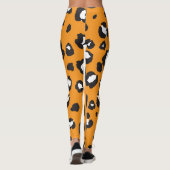 Klassiek laopard-printerpatroon leggings (Achterkant)