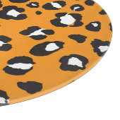 Klassiek laopard-printerpatroon snijplank (Hoek)