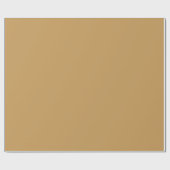 Klassiek latte bruin uni-gekleurd ompakken papier (Vlak)