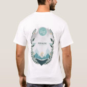 Klassiek lauwerkransembleem t-shirt (Achterkant)