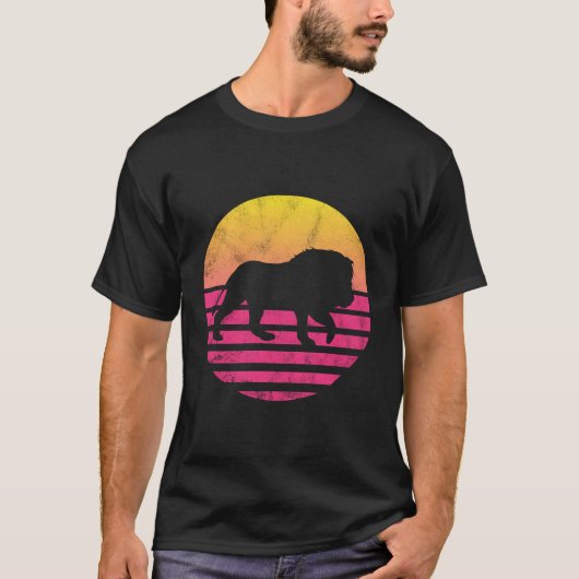 Klassiek Leeuw Cadeau T-shirt (Voorkant)