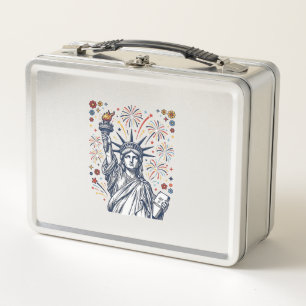 Klassiek Liberty Vuurwerk Patriottisch Vector Desi