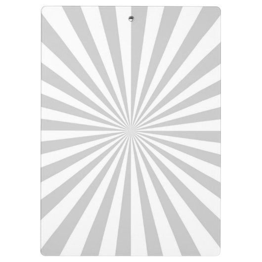 Klassiek licht grijs draaiend wiel klembord (Achterkant)