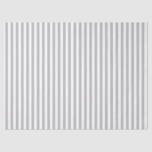 KLASSIEK LICHTGRAY STRIPED TISSUEPAPIER (Voorkant)