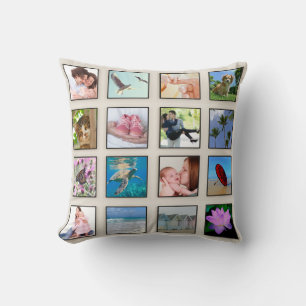 Klassiek Lijst Aangepast fotocollage Kussen