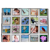 Klassiek Lijst Foto collage Large Cadeautasje (Achterkant)