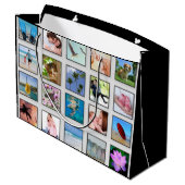 Klassiek Lijst Foto collage Large Cadeautasje (Achterkant Gekanteld)