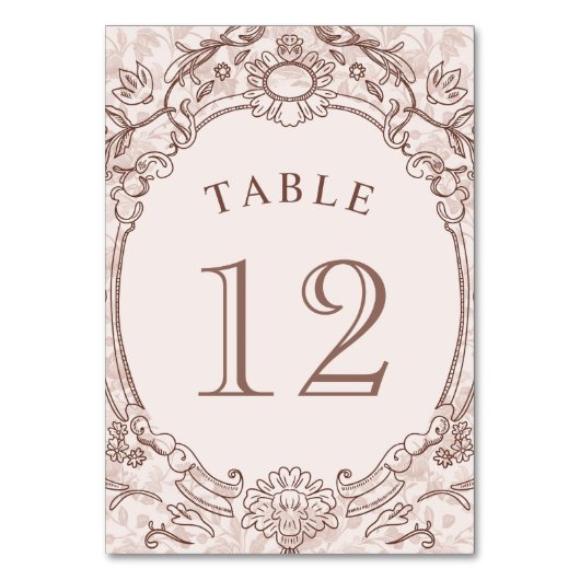 Klassiek  Lijst Kaart (Achterkant)