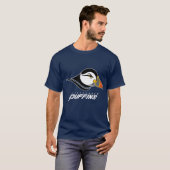 Klassiek Logo van Pittsburgh Puffins T-shirt (Voorkant volledig)