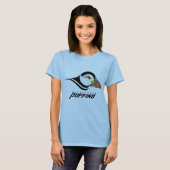 Klassiek Logo van Pittsburgh Puffins T-shirt (Voorkant volledig)