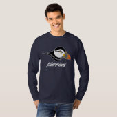 Klassiek Logo van Pittsburgh Puffins T-shirt (Voorkant volledig)